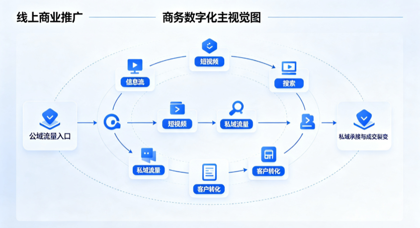 让胡路区线上商业推广怎么做？全域流量闭环搭建与低成本转化实战指南